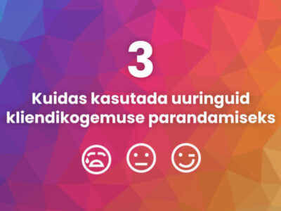 Kuidas kasutada uuringuid kliendikogemuse parandamiseks